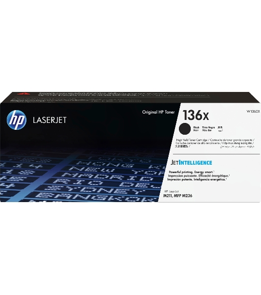Картридж лазерный HP 136X черный Original LaserJet Toner Cartridge