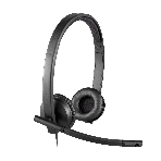 Гарнитура Logitech USB Headset H570e Stereo чёрный, проводная, USB, фото31