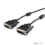 Кабель DVI-D single link Cablexpert CC-DVIL-BK-10, 19M/19M, 3.0м, CCS, черный, экран, феррит.кольца, пакет, фото3