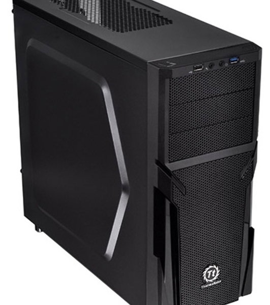 Компьютерный корпус Thermaltake Versa H21 черный без БП ATX 2x120мм 1xUSB 2.0 1xUSB 3.0 audio bott PSU