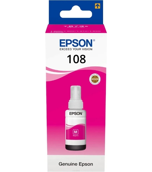 Контейнер с пурпурными чернилами Epson C13T09C34A