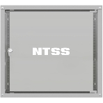 Шкаф коммутационный NTSS Lime (NTSS-WL12U5560GS) настенный 12U 550x600 мм пер. дв. стекл несъемн. бок. пан. 30 кг серый 110 град. IP20 сталь, фото5