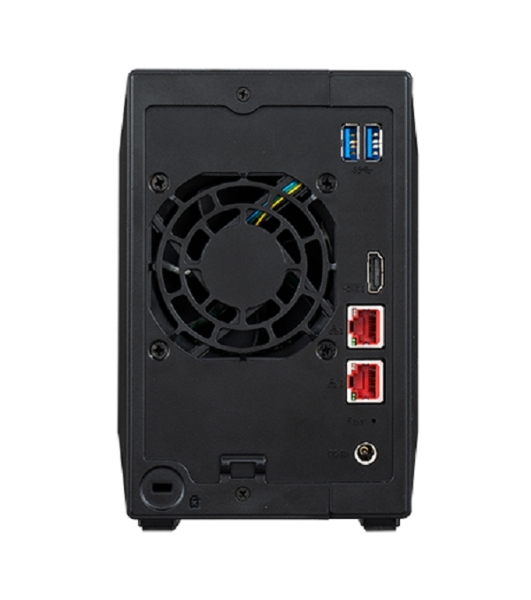 Сетевой накопитель ASUSTOR AS5402T 2-Bay NAS/Media player/Intel Celeron N5105 2.0GHz up to 2.9GHz, 4Gb SO-DIMM DDR4, noHDD(HDD,SSD),/2x 2,5Gb (LAN)/3xUSB3.2,HDMI; 90IX01R1-BW3S20