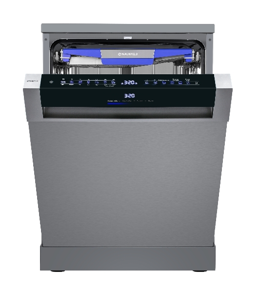 Посудомоечная машина Maunfeld MWF60331S Inverter, нержавеющая сталь, 59.8 см, 14 компл., 42 дБ, класс A+++