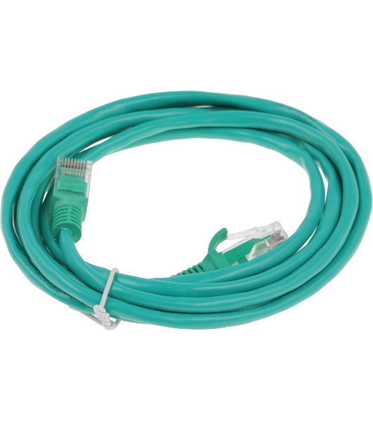 Патч-корд UTP Cablexpert кат.5e, 2м, литой, многожильный (зеленый)