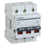 Выключатель нагрузки (мини-рубильник) 3п ВН-32 100А GENERICA IEK MNV15-3-100, фото 1