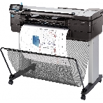 Плоттер струйный HP DesignJet T830 MFP (F9A28D), A1, 24', цветной, печ. A1 за 26 сек., 610 мм, 2400x1200 dpi, Wi-Fi, USB 2.0, Ethernet, фото4