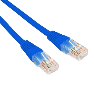 Патч-корд U/UTP Rexant cat.5e, RJ45-RJ45, 26AWG, ZH нг(А)-HF, синий, 5 м