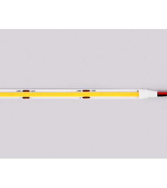 Светодиодная лента Ambrella light GS4701 COB 480Led/ 12W m/ 24V IP20 3000K/ 5000*8*1.54mm (2 конт.)