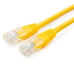 Патч-корд UTP Cablexpert cat.5e, 0.25м, литой, многожильный, желтый, фото2
