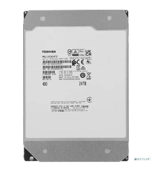 Жесткий диск Toshiba SAS 3.0 24Tb MG11SCA24TE Server (7200rpm) 512Mb 3.5'