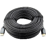 Кабель аудио-видео Cactus CS-HDMI-AOC-2-70 HDMI (m)/HDMI (m) 70м. позолоч.конт. черный, фото 1
