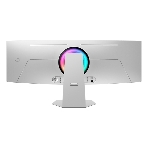 Монитор 49' Samsung Odyssey OLED G9 G95SD S49DG952SI OLED 5120x1440, 240 Гц, 0.03 мс, 32:9, 250 кд/м², DP 1.4, HDMI 2.1, micro HDMI 2.1, USB-C, USB Hub (3x USB 3.0), FreeSync, G-Sync, динамики (2x10 Вт), изогнутый экран (1800R), серебристый, фото13