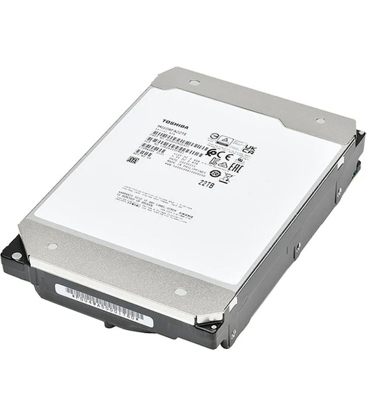 Жесткий диск серверный Toshiba 3.5'; 22Tb MG10F Series SAS 12Gb/s, 7200rpm, 512MB, 512e Helium
