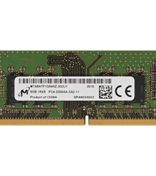 Оперативная память Crucial, DDR4, 8GB (1x8GB), 3200 MHz, CL22, без радиатора, SO-DIMM, OEM