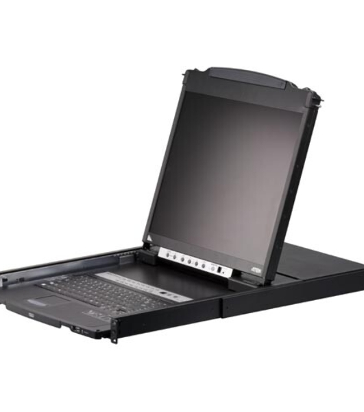 Kvm консоль ATEN 8P Dual RAIL LCD KVMP SWITCH 19INCH (CL5808NR)