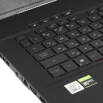 Клавиатура для ноутбука Asus ROG GU502 серебристая c подсветкой маленький энтер, фото17