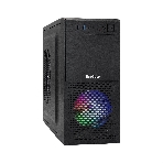 Компьютерный корпус Minitower ExeGate mEVO-7807-NPX600 (mATX, БП 600NPX 12см, 1хUSB+1хUSB 3.0, черный 1x12см с RGb подсветкой), фото8