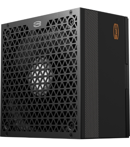 Блок питания PCCOOLER, 650W 80 PLUS Bronze (ATX, ATX 2.53, Non-modular, 1x24(20+4)pin 550мм, 1xCPU 8(4+4)pin 650+150мм, 2xPCIe*2 8(6+2)pin 500+150мм, 2xSATA*3+MOLEX4pin*1 450+150+150+150мм, Active, 135x135mm, 150x150x86mm, APFC, OVP, UVP, OCP, SCP, OTP, OPP, SPD)