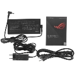 Клавиатура для ноутбука Asus ROG GU502 серебристая c подсветкой маленький энтер, фото16