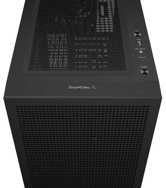Компьютерный корпус DeepCool CH560 черный (R-CH560-BKAPE4-G-1) (ATX, без БП, 2хUSB, с окном)