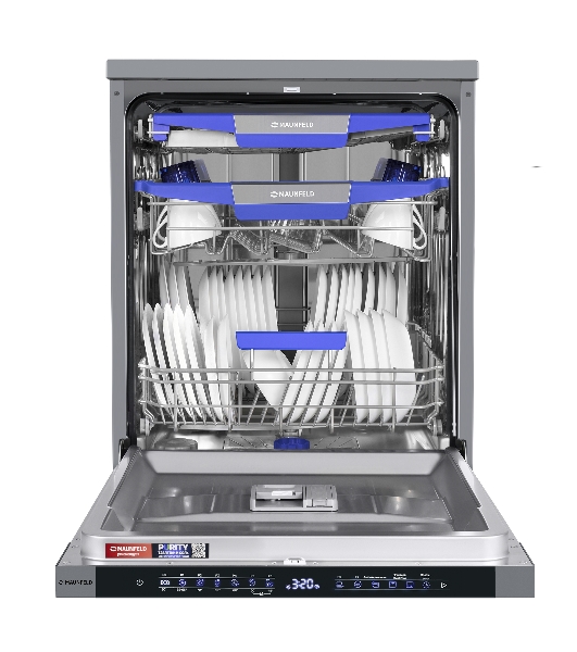 Посудомоечная машина Maunfeld MWF60331S Inverter, нержавеющая сталь, 59.8 см, 14 компл., 42 дБ, класс A+++