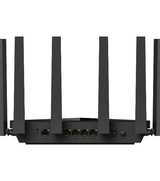 Маршрутизатор Cudy APP BE6500 2.5G Dual Band Wi-Fi 7 Mesh Router, Chipset Broadcom, 802.11be/ax/ac/a/b/g/n, 5764Mbps at 5GHz + 688Mbps at 2.4GHz, 1 x 2.5Gbps WAN Port, 4 x 10/100/1000Mbps Ports, 6 x 5dBi fixed antennas, WiFi router/AP/Repeater/WISP Mode, PPTP/L2TP/OpenVPN/WireGuard, MLO, MU-MIMO, Guest network, WPS, DDNS, IPv6, IPTV, WOL, WPA3, TR069/TR098/TR111/TR181