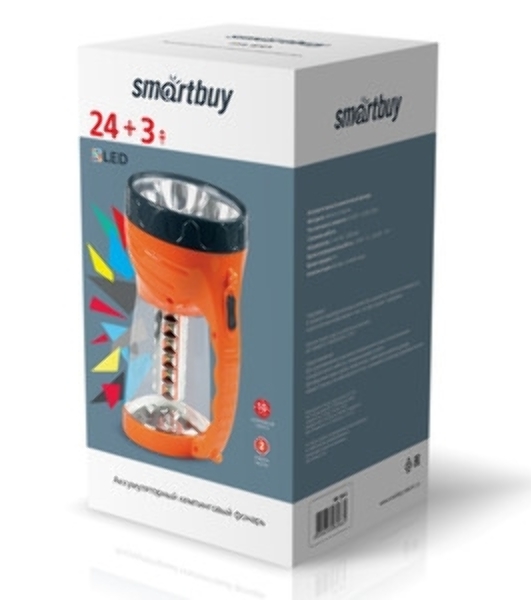 Фонарь Smartbuy (SBF-38-R) оранжевый