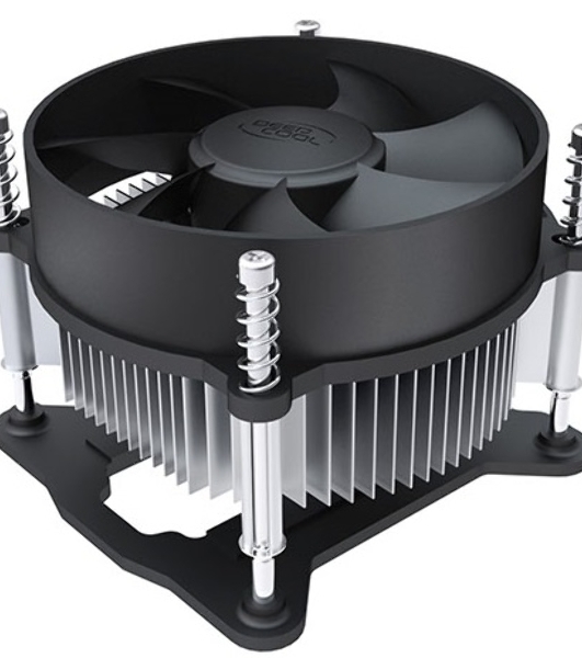 Кулер для процессора DEEPCOOL CK-11508 PWM черный, 92 мм, алюминий, 2200 об/мин, 30.1 дБ, 4 pin, 65 Вт, 70 мм
