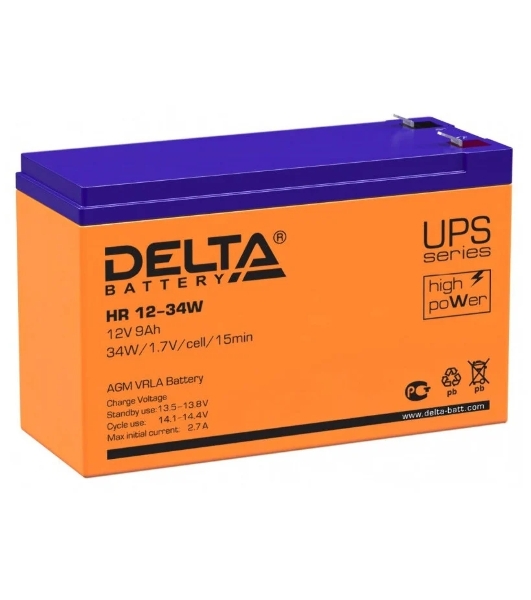 Батарея для ИБП Delta DT 1212 (12V, 12Ah)