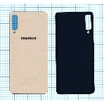 Задняя крышка для Samsung Galaxy A7 (2018) SM-A750F золотой, фото 1