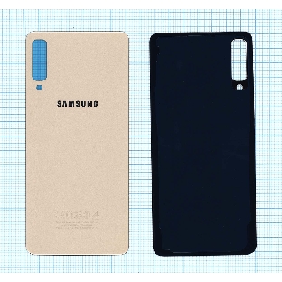 Задняя крышка для Samsung Galaxy A7 (2018) SM-A750F золотой