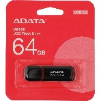 Флешка USB ADATA UV150 (AUV150-64G-RBK), 64Gb, USB 3.0, R/W 100/40, черный, фото11