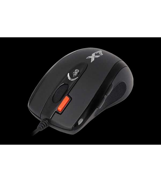 Мышь проводная A4Tech XL-750BK черный, 3600 dpi, USB, кнопки - 7