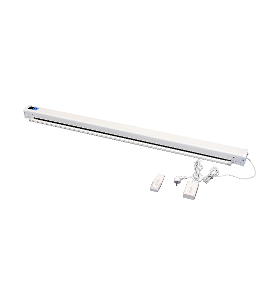Экран Cinema S'OK SCPSM-332x186FG-ED90 Pro 150'' 16:9 настенно-потолочный, моторизованный, Fiberglass, белый корпус, Extra Drop 90 см