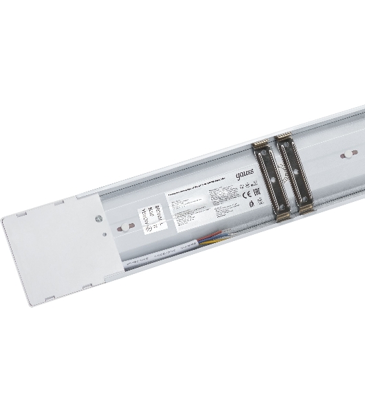 Светильник светодиодный Gauss IP20 600x76x24мм 18W 1560lm 6500K WLF-2 сталь 1/20