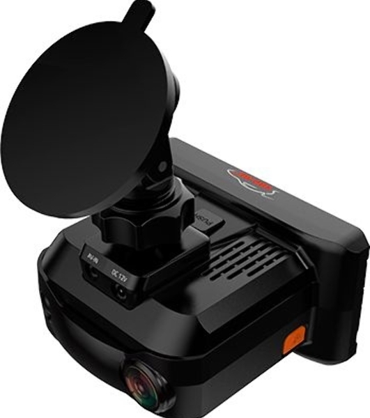 Видеорегистратор Sho-Me Combo Vision Pro, 3840x2160, 3', GPS/ГЛОНАСС, Wi-Fi, G-сенсор, датчик движения, GPS-информатор