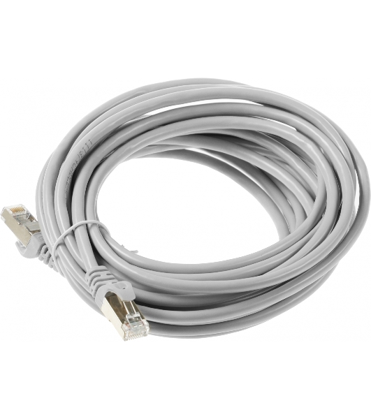 Патч-корд FTP Cablexpert cat.6, 7.5м, литой, многожильный, серый