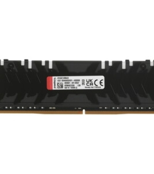 Оперативная память Kingston Fury Renegade, DDR4, 8GB (1x8GB), 3600MHz, CL16, DIMM, с радиатором, RGB, серебристый/черный