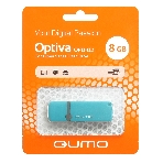Флешка USB QUMO 8Gb, Optiva 02 синий QM8GUD-OP2-blue, фото3