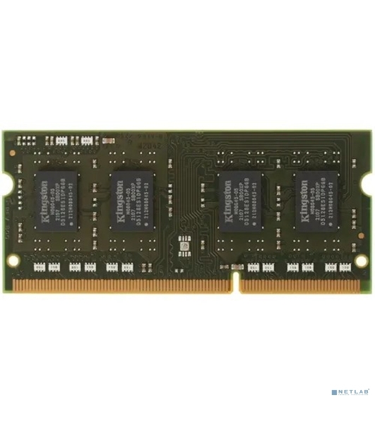 Оперативная память Kingston ValueRAM, DDR3, 4GB (1x4GB), 1600MHz, CL11, SO-DIMM