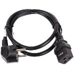 Шнур питания NTSS NTSS-PC19771 C19-Schuko проводник.:3x1.5мм2 1.8м 220/250В 16А черный, фото3