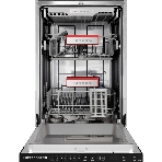 Встраиваемая посудомоечная машина Kuppersberg GGS 4535, черный, 44.8 см, 11 компл., 49 дБ, класс A++, фото5