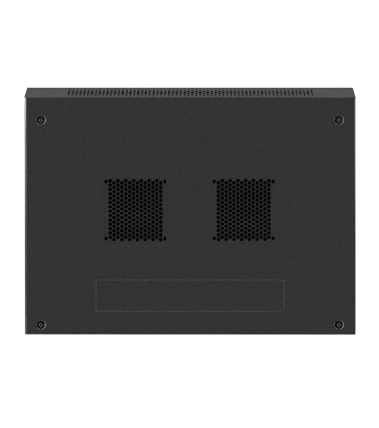 Шкаф телекоммуникационный 19' настенный 12U ExeGate EC-WM-12U.450.M.BLACK (19', 12U, 600x450x635 мм (ШхГхВ), передняя дверь металл, съемные боковые панели, пыле- и влагозащита IP23, черный RAL 9004)