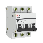 Выключатель автоматический EKF mcb4729-3-25C 3P 25А (C) 4,5кА ВА 47-29 Basic, фото4