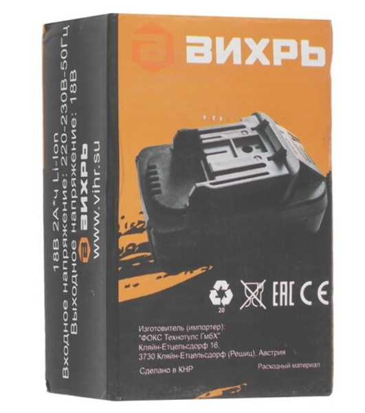 Аккумулятор для ДА-18Л-2К (АКБ18Л1 KP)
