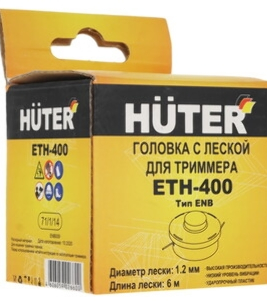 Головка с леской HUTER ETH-400 для GET-400 ENB