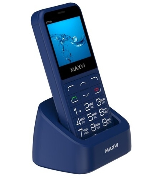 Мобильный телефон Maxvi B231ds синий