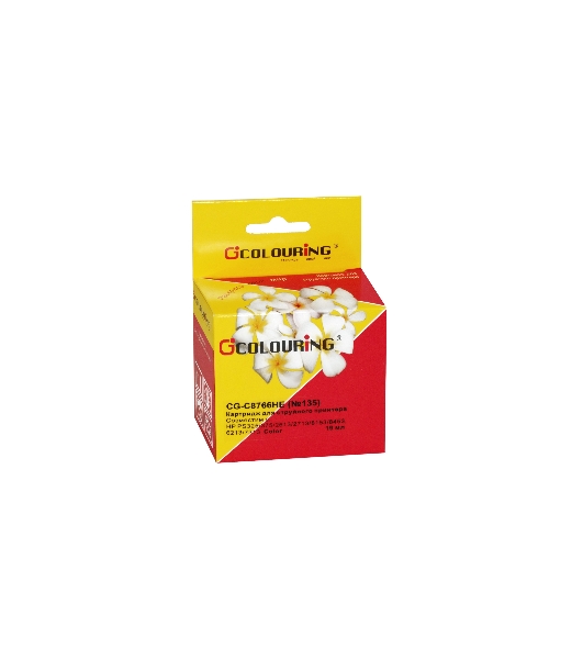Картридж струйный ProfiLine PL-C8766HE №135 для принтеров HP PS325/375/2613/2713/8153/8453/Officejet 6213/7313 Color водные