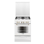 Плита газовая Gefest ПГ 6100-02 0181 белый, конфорок 4 шт, духовка 52 л, 60 см x 85 см x 60 см, фото 1